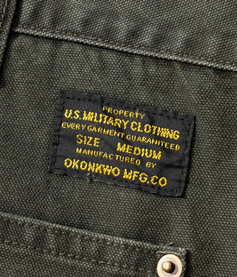OKONKWO B01 Lumberjack Striped Canvas Full Length Casual Work Pants Durable Everyday Wear Fashionable Outdoor Trouser for Men
