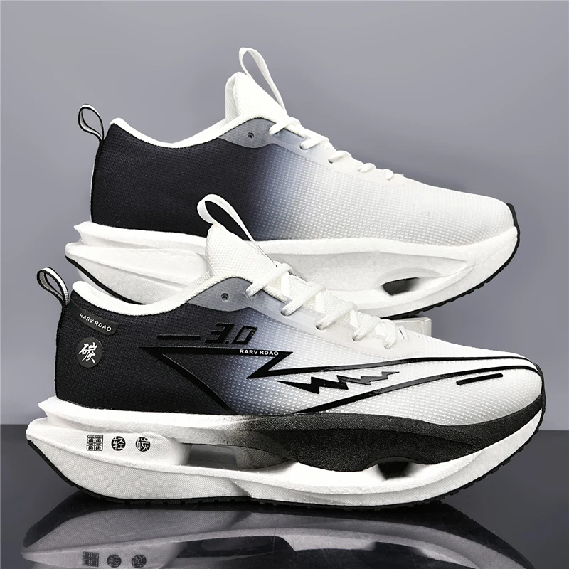 2026 Running Shoes Carbon Board Marathon Men Sports Breathable Lightweight Women's Comfy Athletic Antiskid Sneakers Casual New