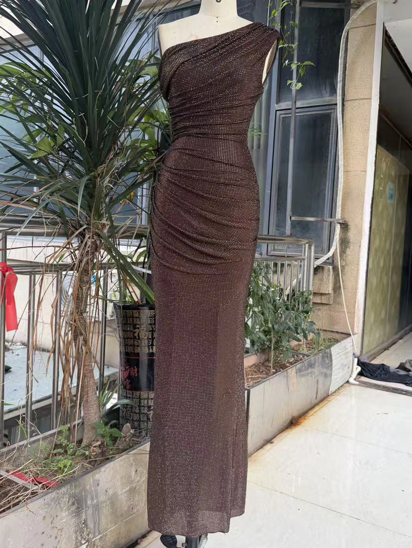 Sexy Luxury Rhinestone Party Long Dresses Women Backless Maxi Summer Dress Woman Elegant Birthday Prom Evening Dresses Vestidos