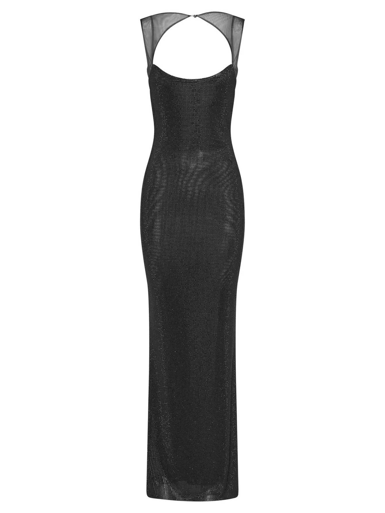 Sexy Luxury Rhinestone Party Long Dresses Women Backless Maxi Summer Dress Woman Elegant Birthday Prom Evening Dresses Vestidos