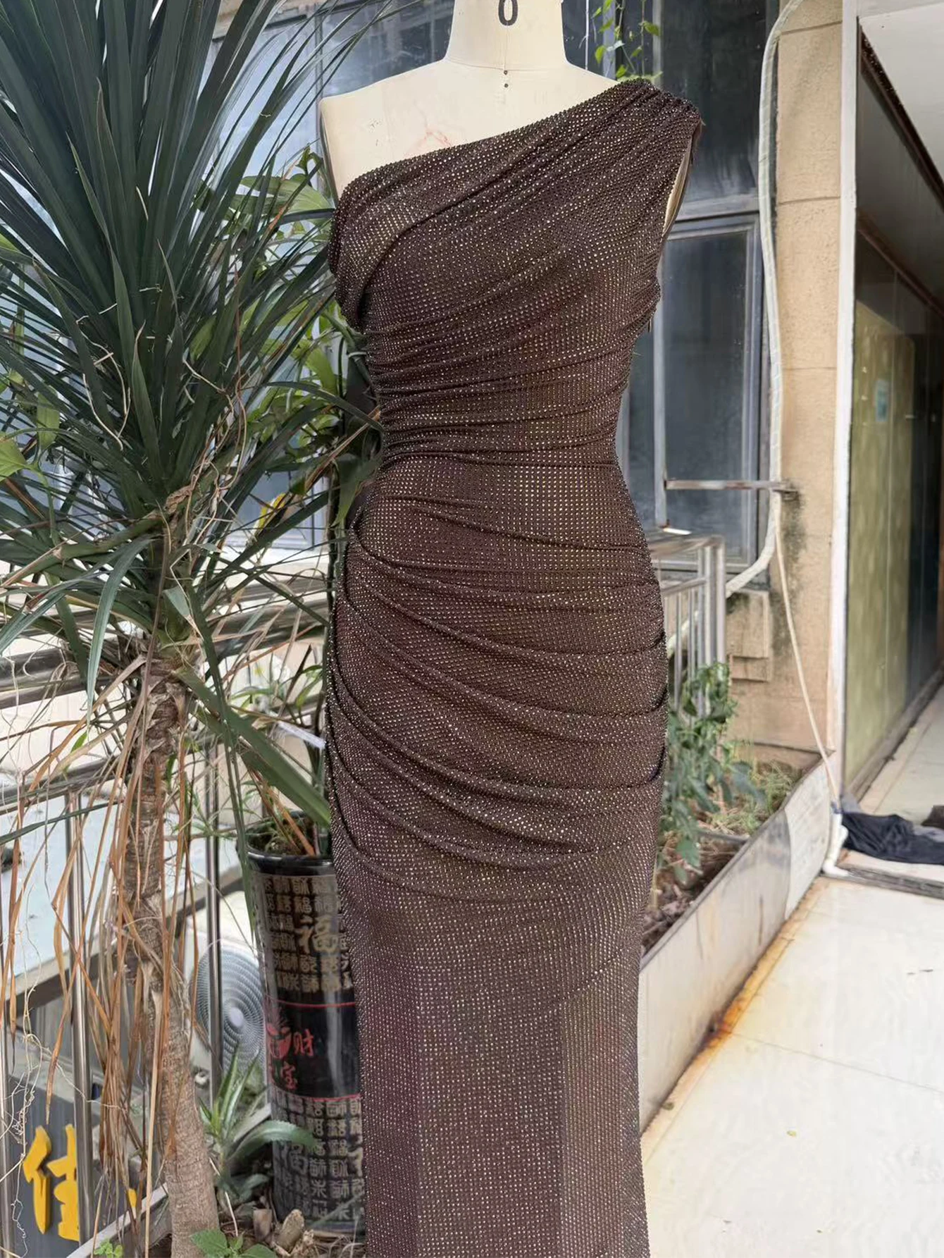 Sexy Luxury Rhinestone Party Long Dresses Women Backless Maxi Summer Dress Woman Elegant Birthday Prom Evening Dresses Vestidos