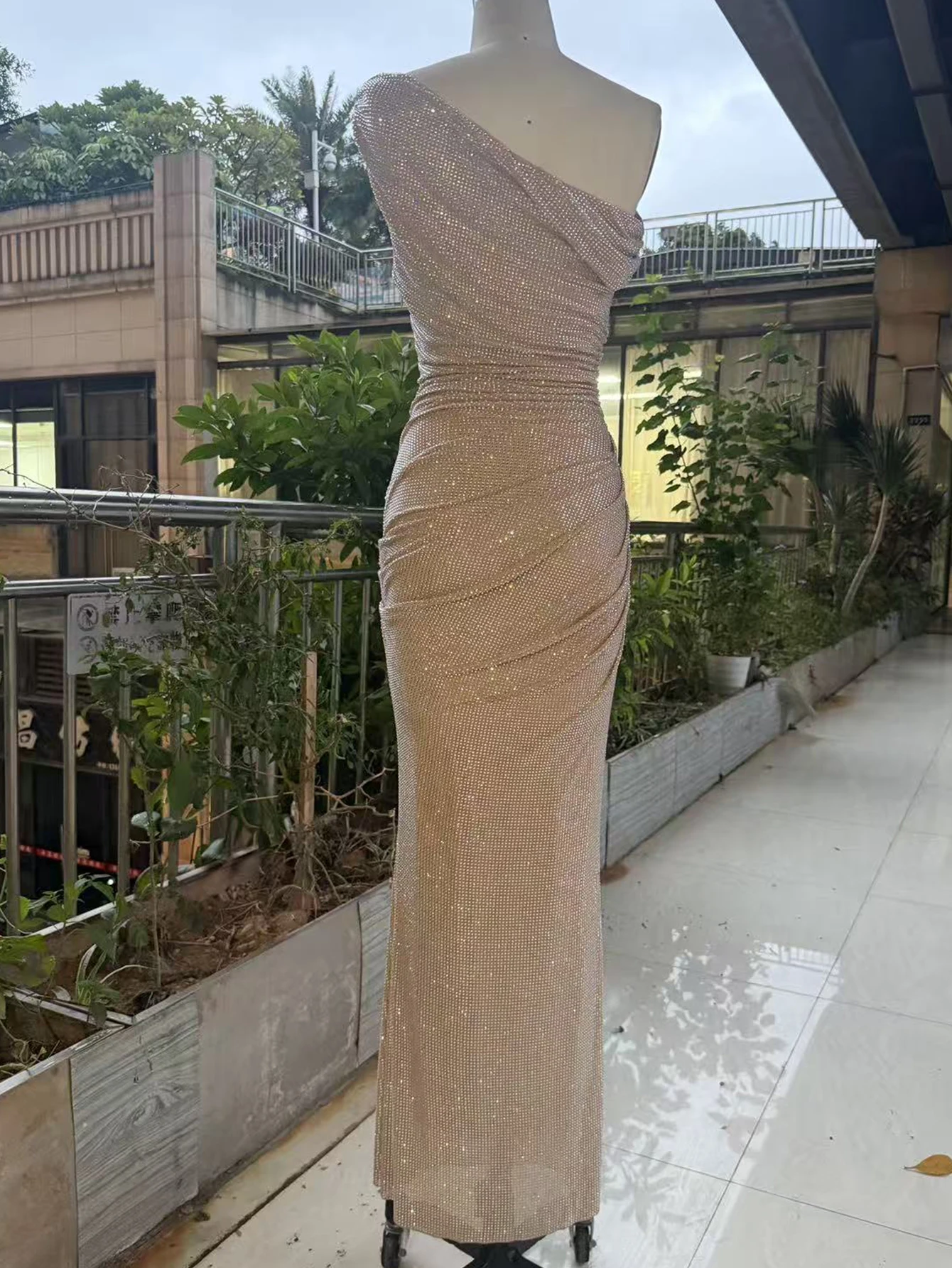 Sexy Luxury Rhinestone Party Long Dresses Women Backless Maxi Summer Dress Woman Elegant Birthday Prom Evening Dresses Vestidos