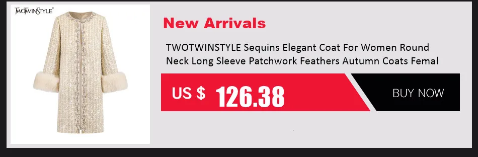 TWOTWINSTYLE Designer Mini A Line Dresses Strapless Sleeveless High Waist Spliced Ruffles Hem Elegant Slimming Dress Female New