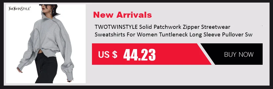 TWOTWINSTYLE Designer Mini A Line Dresses Strapless Sleeveless High Waist Spliced Ruffles Hem Elegant Slimming Dress Female New