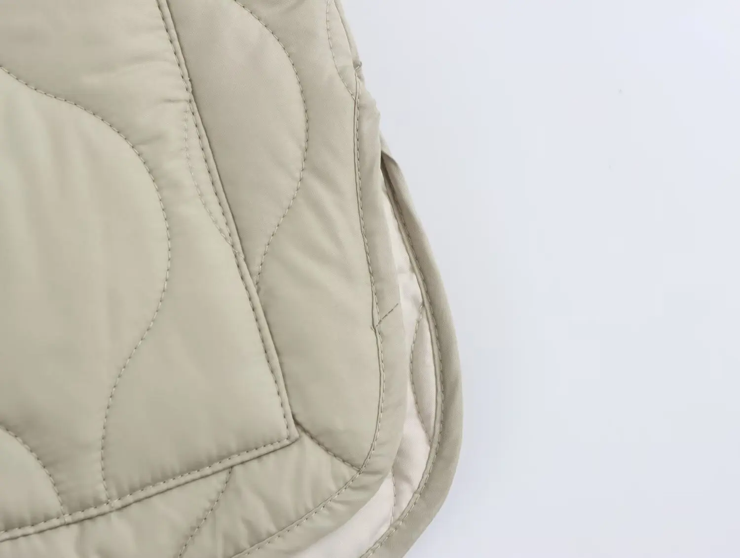 New women's Clothing European And American Style Fashion Simple And Versatile Long Sleeved Zipper Loose Cotton Jacket Jacket