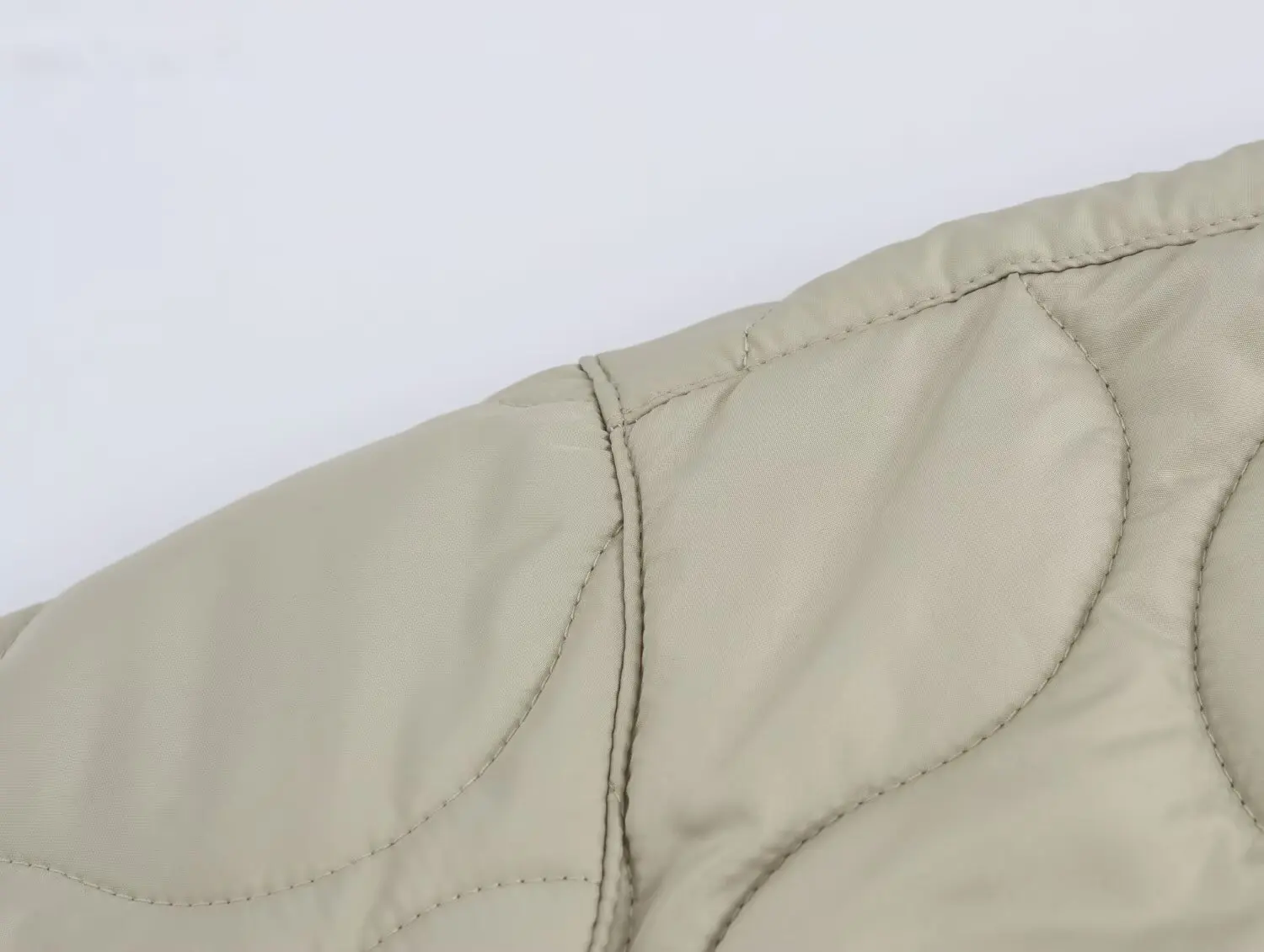 New women's Clothing European And American Style Fashion Simple And Versatile Long Sleeved Zipper Loose Cotton Jacket Jacket