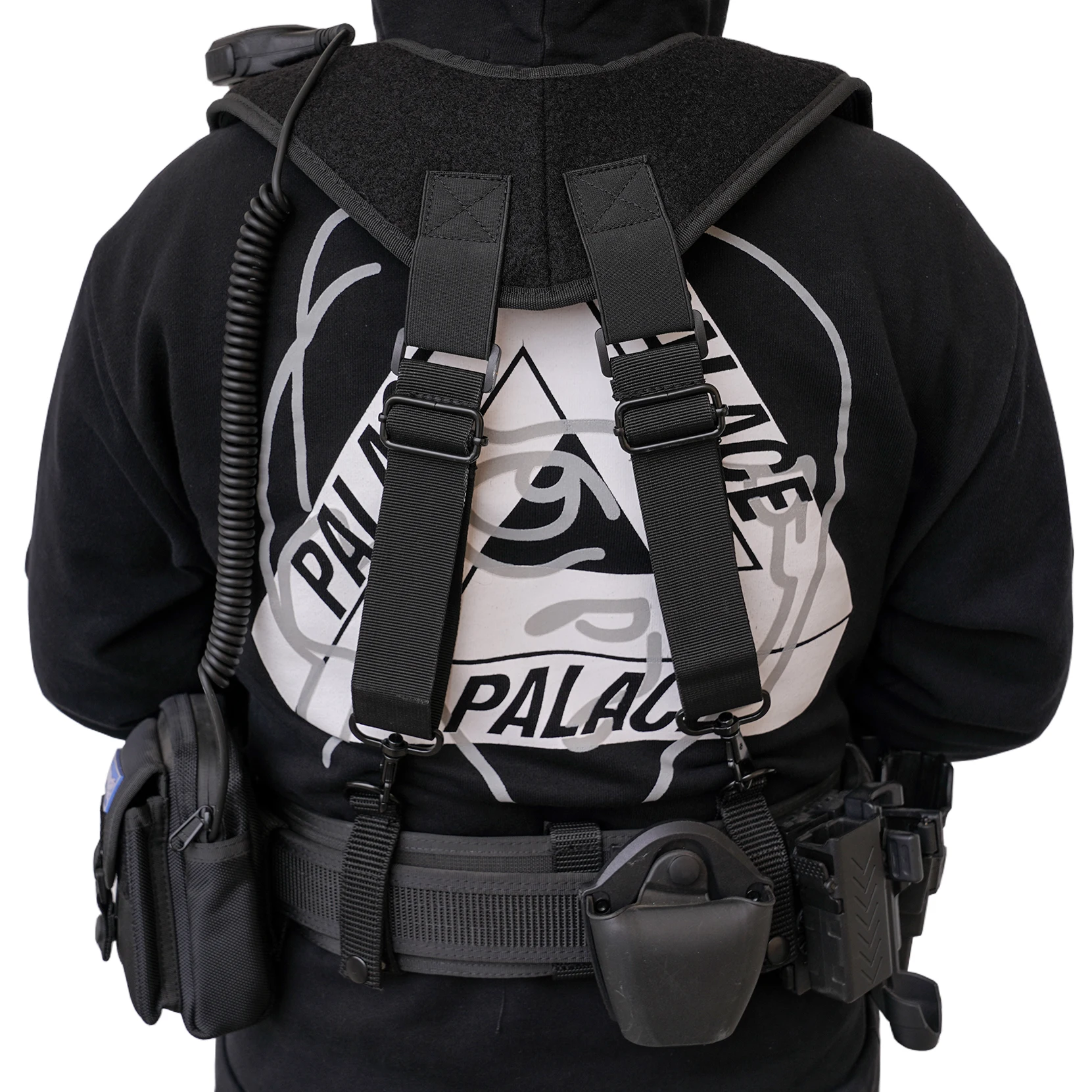 Metal Hook Tactical Suspenders for Duty Military Belt Harness Police Suspenders Law Enforcement Belt