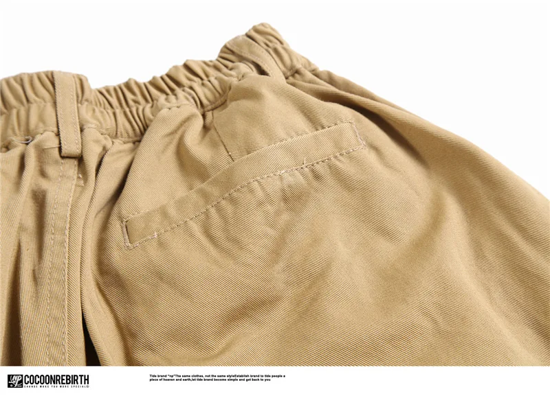 2025 Spring New Cityboy Casual Pants Japanese Loose Fashion Versatile Wide Leg Pants Solid Color Work Pants Men and Women