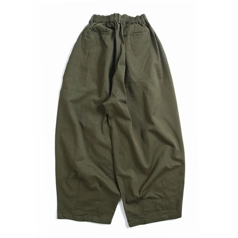 2025 Spring New Cityboy Casual Pants Japanese Loose Fashion Versatile Wide Leg Pants Solid Color Work Pants Men and Women