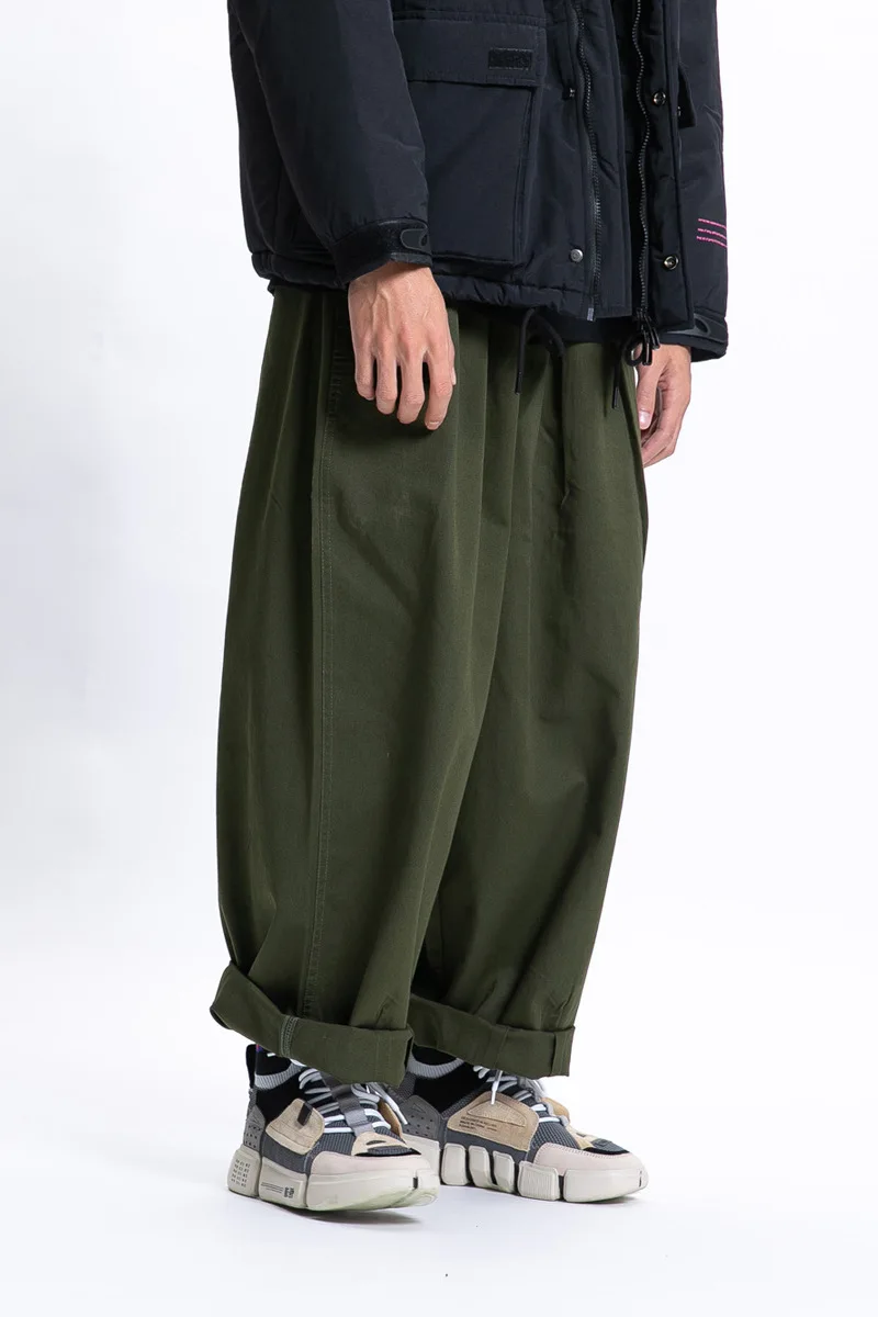2025 Spring New Cityboy Casual Pants Japanese Loose Fashion Versatile Wide Leg Pants Solid Color Work Pants Men and Women