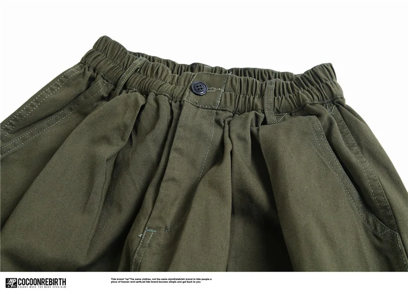 2025 Spring New Cityboy Casual Pants Japanese Loose Fashion Versatile Wide Leg Pants Solid Color Work Pants Men and Women