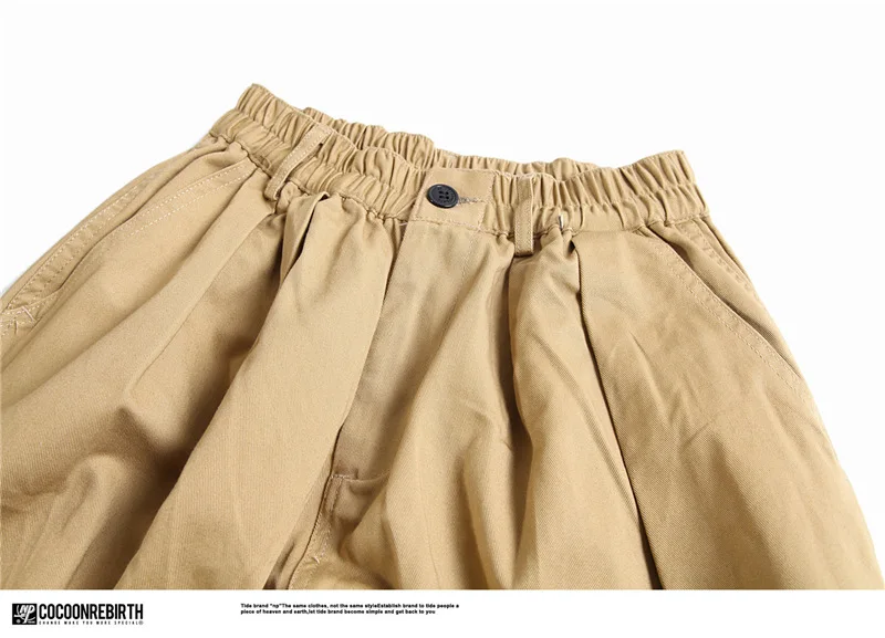 2025 Spring New Cityboy Casual Pants Japanese Loose Fashion Versatile Wide Leg Pants Solid Color Work Pants Men and Women