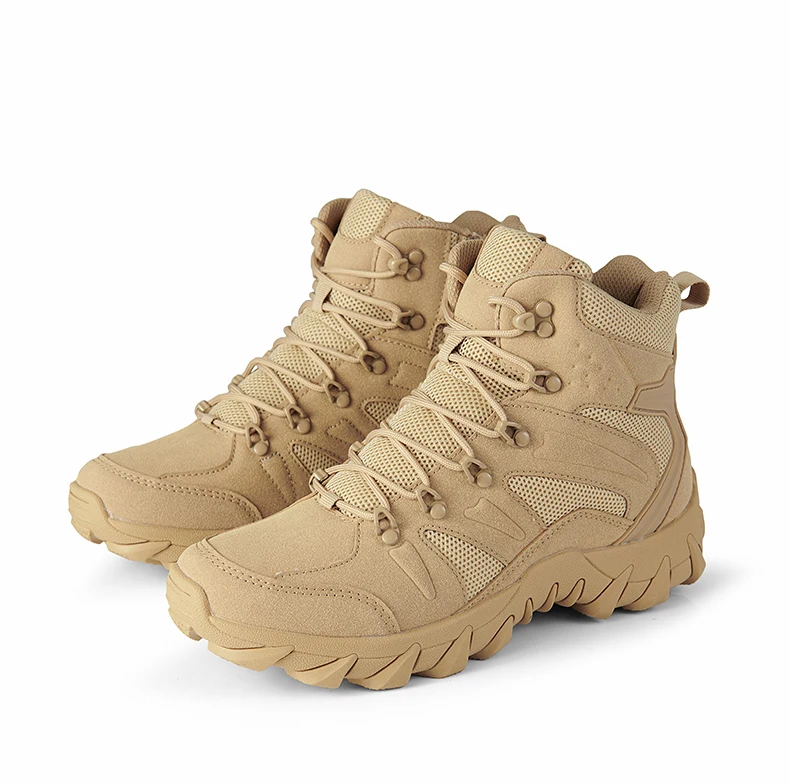 Men Tactical Boots Male Army Shoes Waterproof Military Outdoor Women Unisex High Quality Training Ultrallight Camping Safety