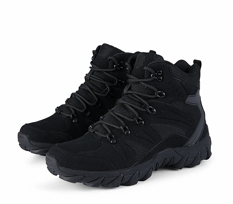 Men Tactical Boots Male Army Shoes Waterproof Military Outdoor Women Unisex High Quality Training Ultrallight Camping Safety