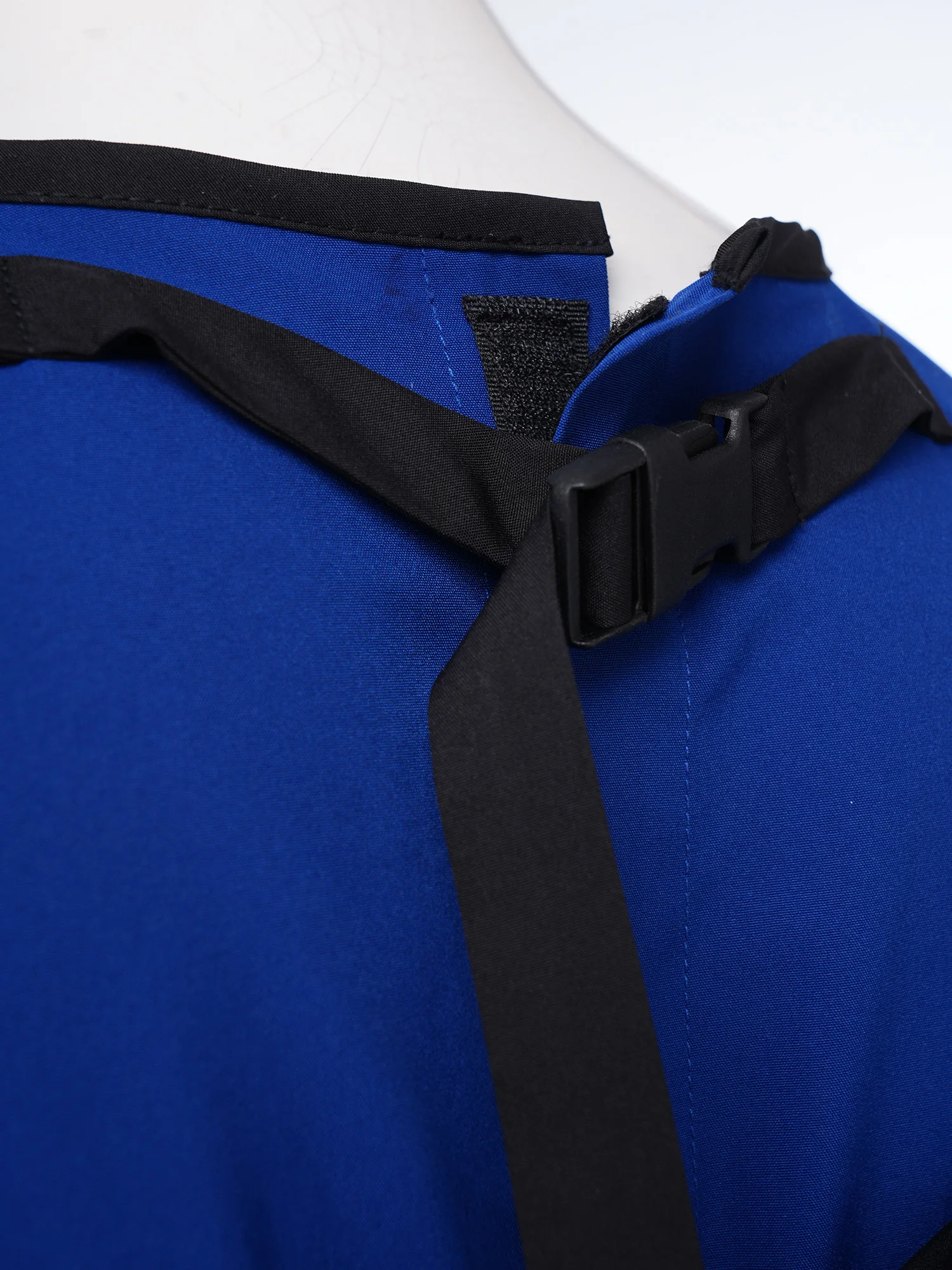 Adult Upper Limb Protective Tops Manic Patients Nursing Safety Restraint Clothes Long Sleeve Back Buckles Securing Strap T-shirt
