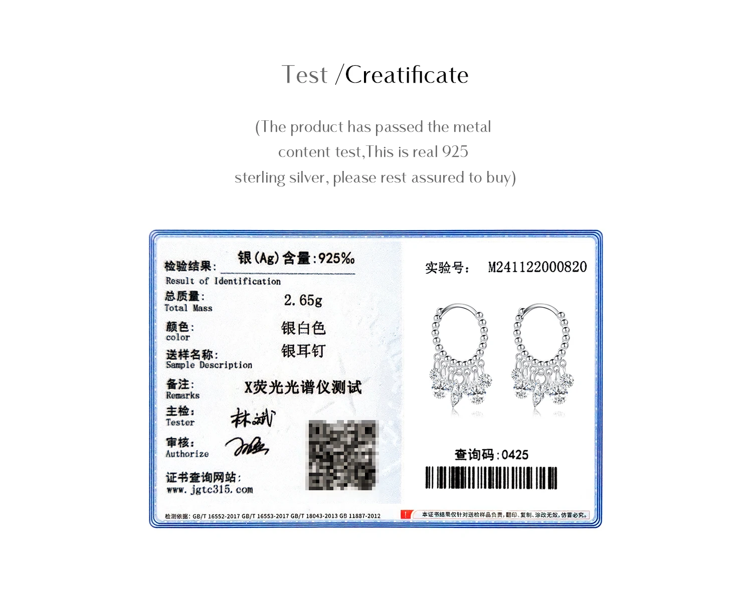 MODIAN 925 Sterling Silver Luxury Geometric Stunning Clear CZ Hoop Earrings Fashion Sparkling Dangle Ears For Women Fine Jewelry