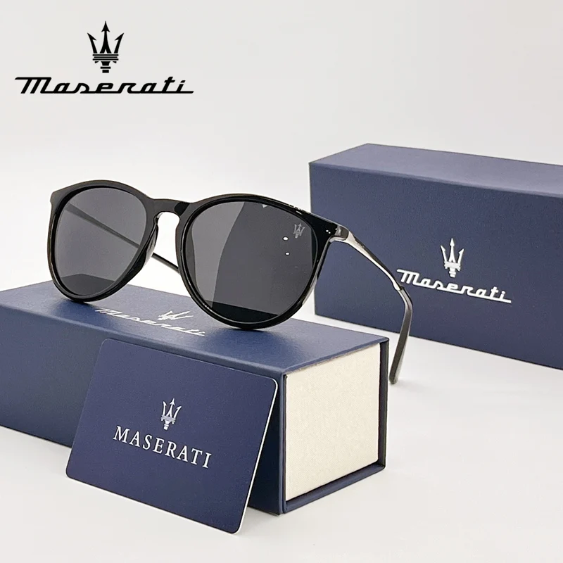 MASERATI Car High End UV400 Polarized Glasses For GT Quattroporte Levante Ghibli Mc20 Mcpura GranCabrio Grecale Drive Sunglasses