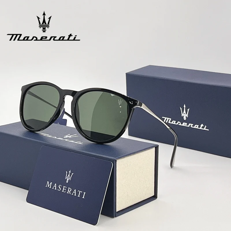 MASERATI Car High End UV400 Polarized Glasses For GT Quattroporte Levante Ghibli Mc20 Mcpura GranCabrio Grecale Drive Sunglasses