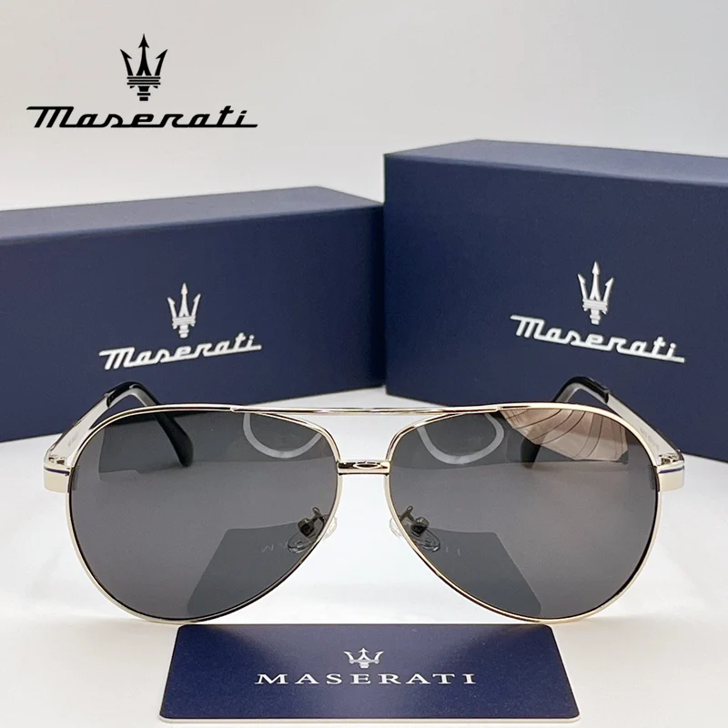 MASERATI Car High End UV400 Polarized Glasses For GT Quattroporte Levante Ghibli Mc20 Mcpura GranCabrio Grecale Drive Sunglasses