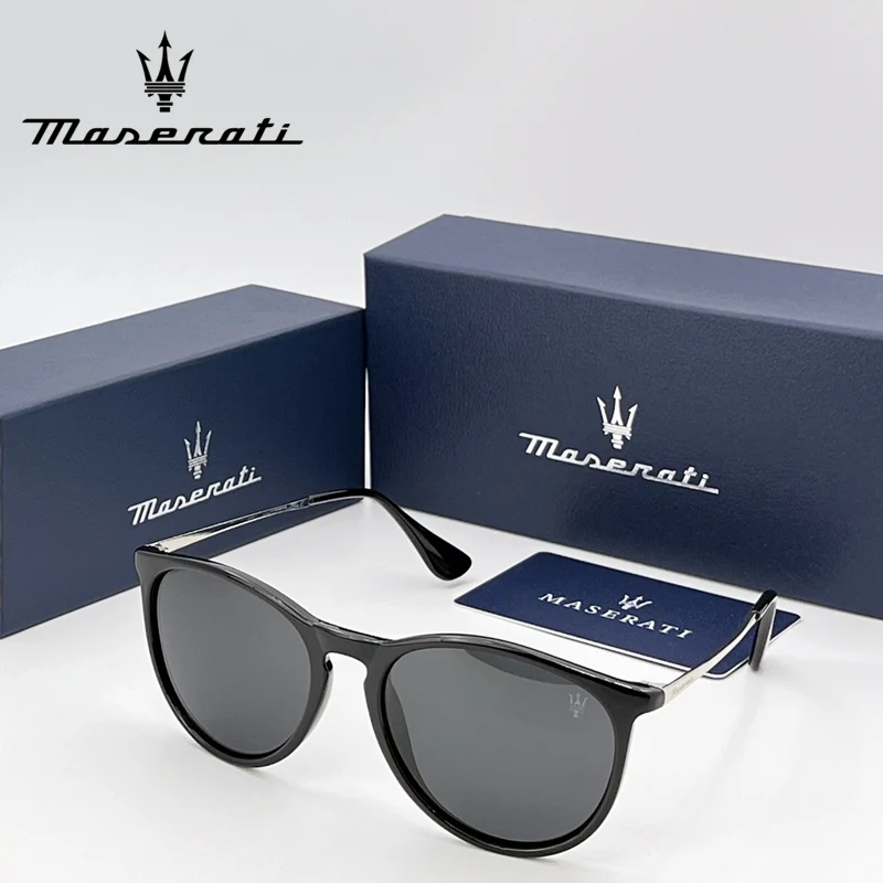 MASERATI Car High End UV400 Polarized Glasses For GT Quattroporte Levante Ghibli Mc20 Mcpura GranCabrio Grecale Drive Sunglasses