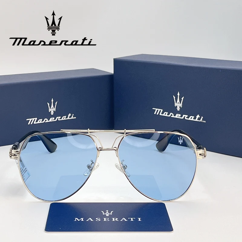 MASERATI Car High End UV400 Polarized Glasses For GT Quattroporte Levante Ghibli Mc20 Mcpura GranCabrio Grecale Drive Sunglasses