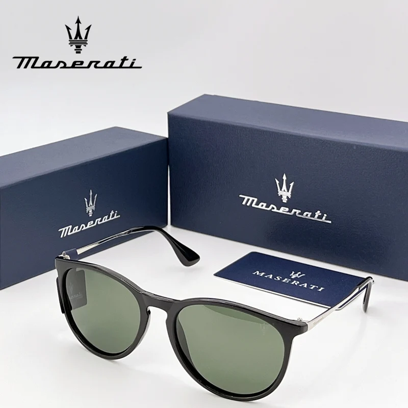 MASERATI Car High End UV400 Polarized Glasses For GT Quattroporte Levante Ghibli Mc20 Mcpura GranCabrio Grecale Drive Sunglasses