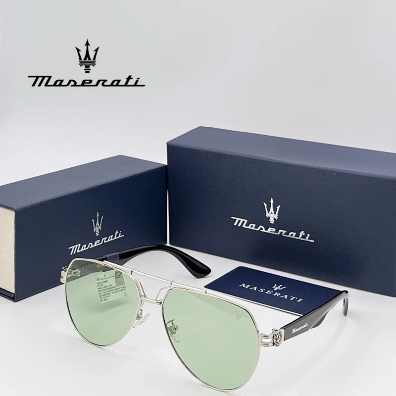 MASERATI Car High End UV400 Polarized Glasses For GT Quattroporte Levante Ghibli Mc20 Mcpura GranCabrio Grecale Drive Sunglasses