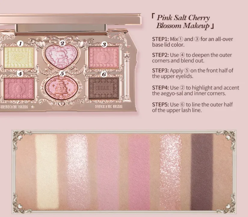 Flowerknows Makeup Set All In Flower Knows Little Angel Highlighter Powder Blush Strawberry Rococo Lip Gloss Perfume Kit