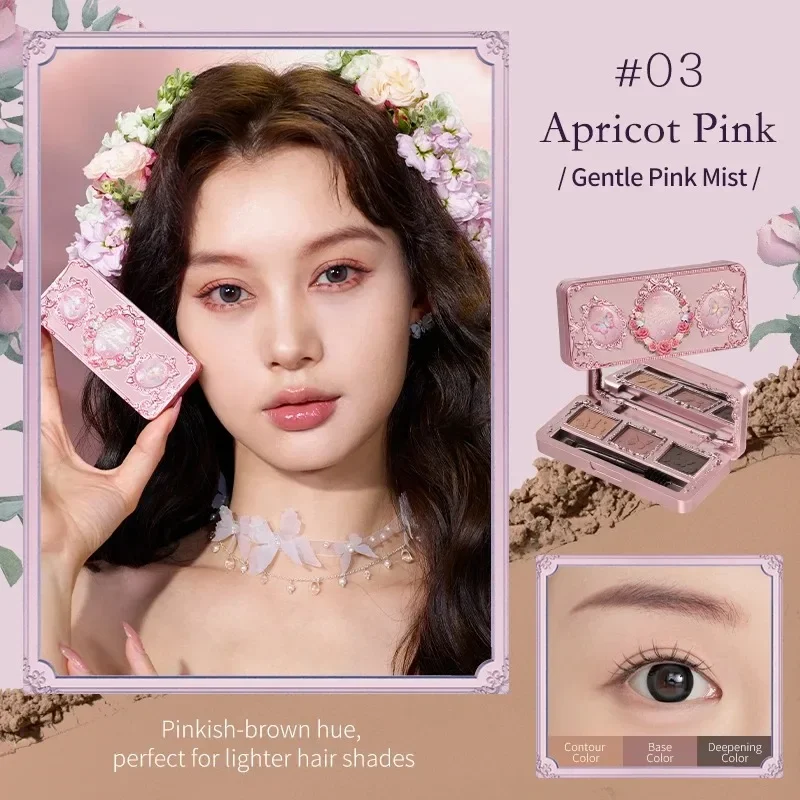Flowerknows Makeup Set All In Flower Knows Little Angel Highlighter Powder Blush Strawberry Rococo Lip Gloss Perfume Kit