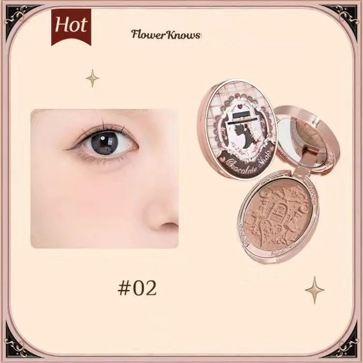 Flowerknows Makeup Set All In Flower Knows Little Angel Highlighter Powder Blush Strawberry Rococo Lip Gloss Perfume Kit
