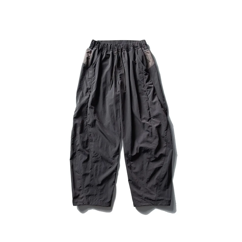 Outdoor Sports Casual Track Pants Men Women Lightweight Hiking Breathable Waterproof Quick Dry Loose Techwear Cargo Pant Trouser