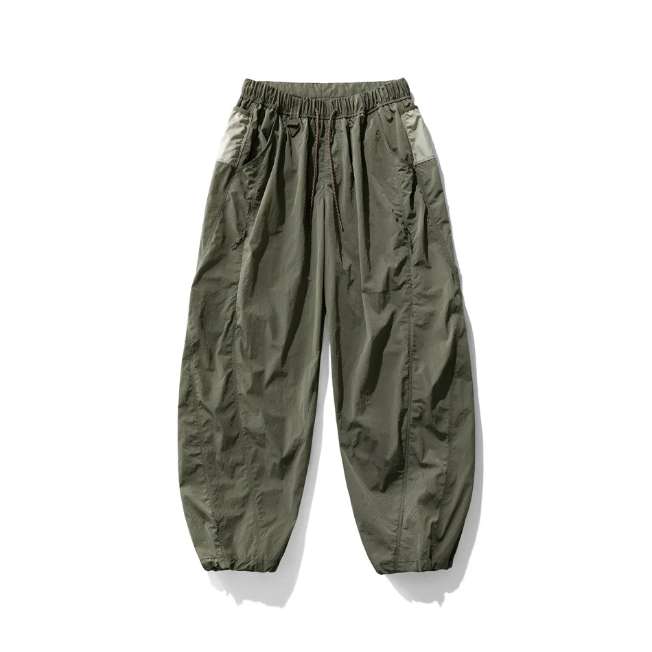 Outdoor Sports Casual Track Pants Men Women Lightweight Hiking Breathable Waterproof Quick Dry Loose Techwear Cargo Pant Trouser