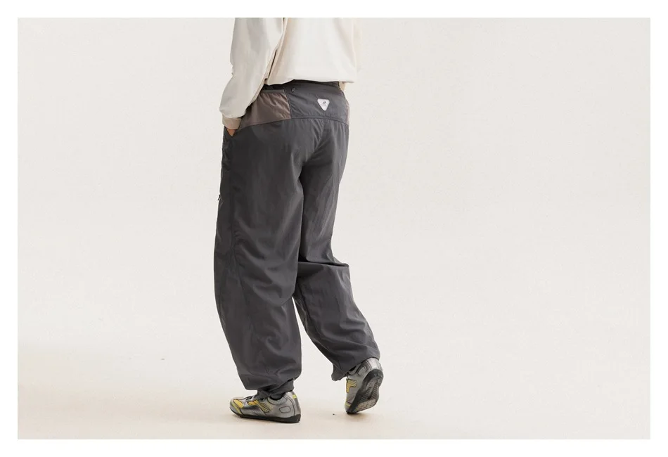 Outdoor Sports Casual Track Pants Men Women Lightweight Hiking Breathable Waterproof Quick Dry Loose Techwear Cargo Pant Trouser
