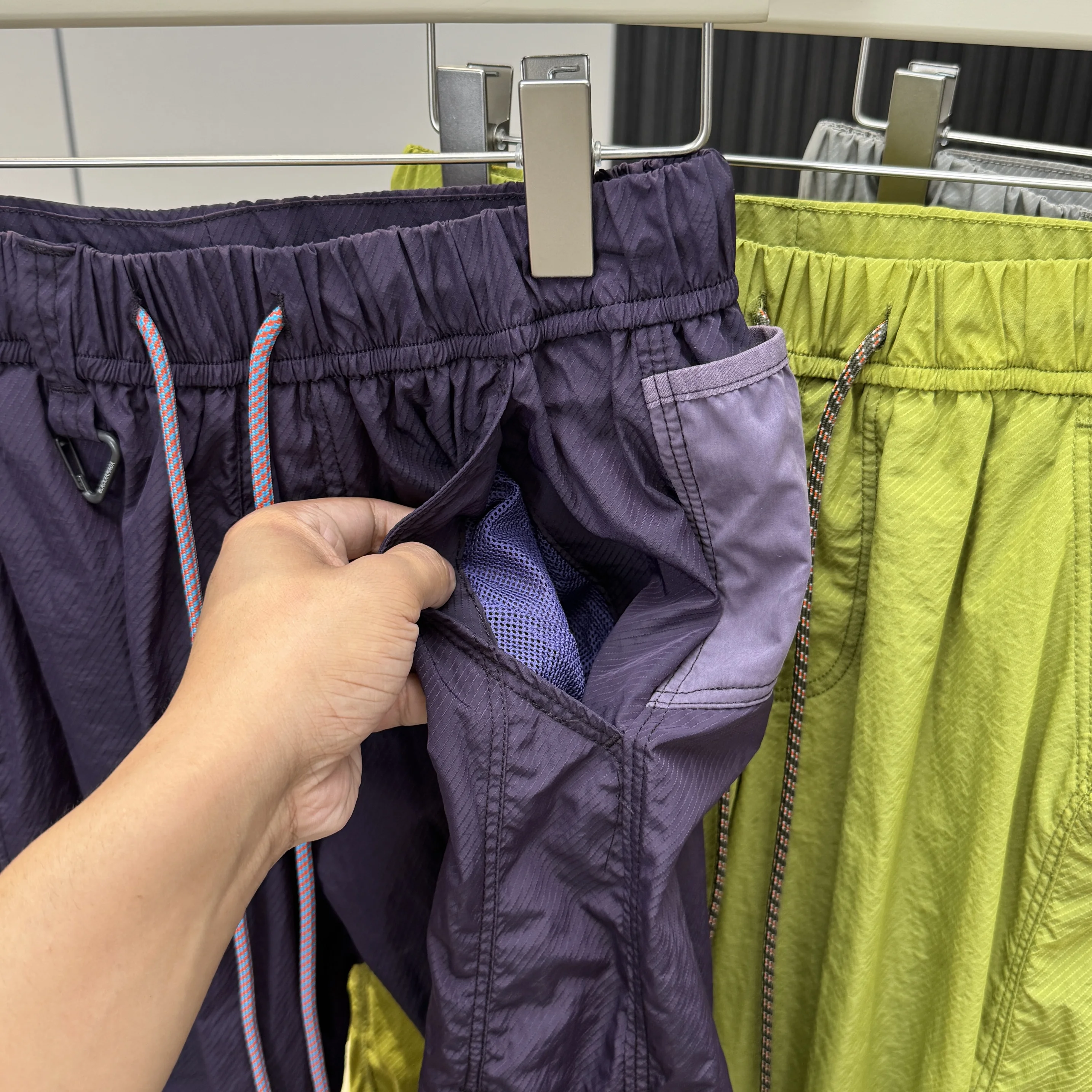 Outdoor Sports Casual Track Pants Men Women Lightweight Hiking Breathable Waterproof Quick Dry Loose Techwear Cargo Pant Trouser