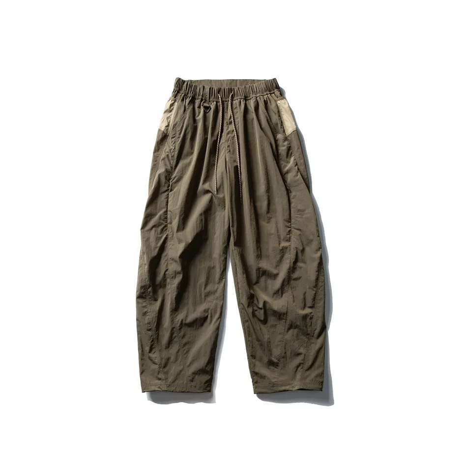 Outdoor Sports Casual Track Pants Men Women Lightweight Hiking Breathable Waterproof Quick Dry Loose Techwear Cargo Pant Trouser