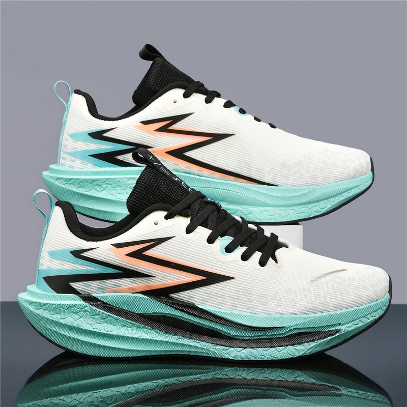 Running Shoes Men Marathon Sports Speciality Carbon Board Breathable Lightweight Women's Comfortable Athletic Stability Sneakers