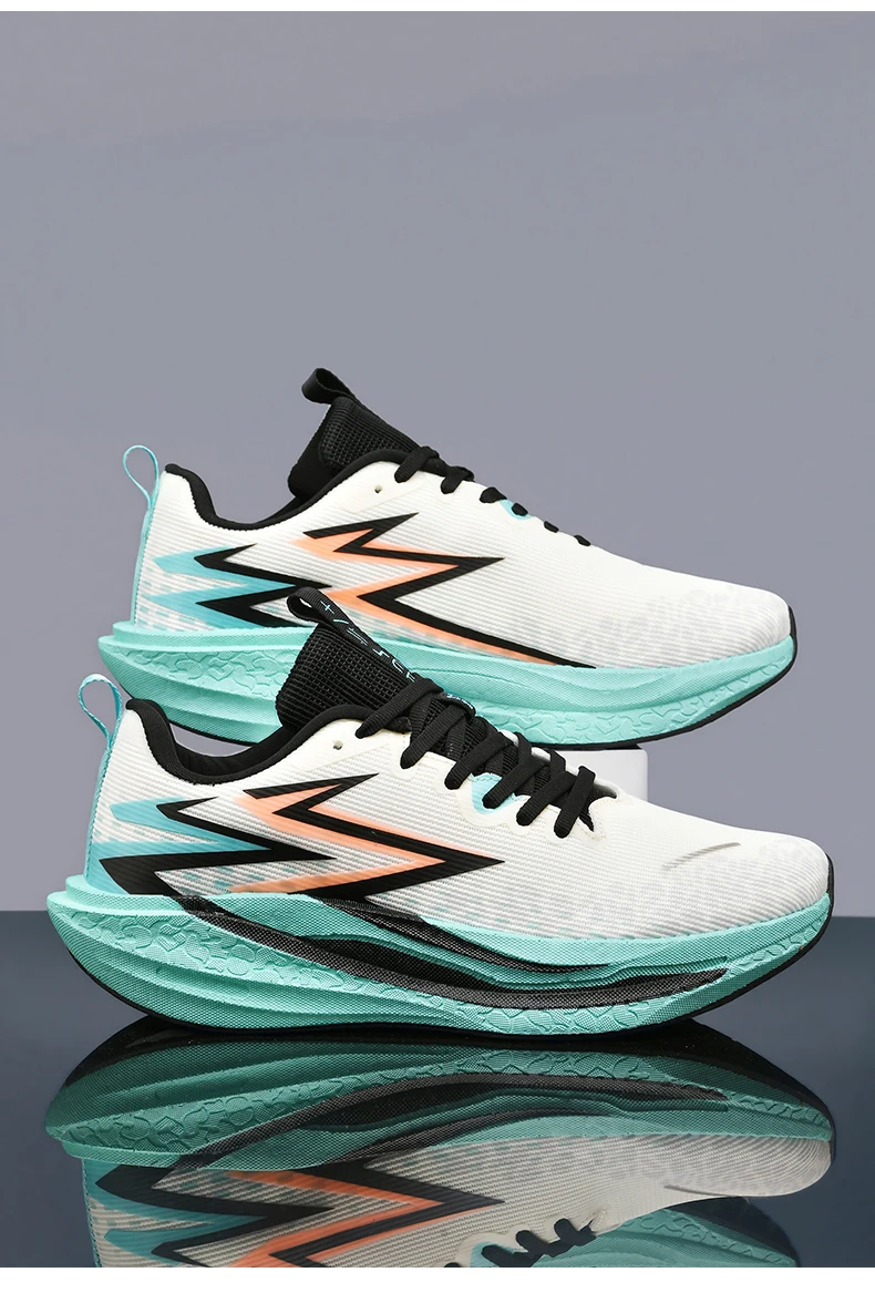 Running Shoes Men Marathon Sports Speciality Carbon Board Breathable Lightweight Women's Comfortable Athletic Stability Sneakers