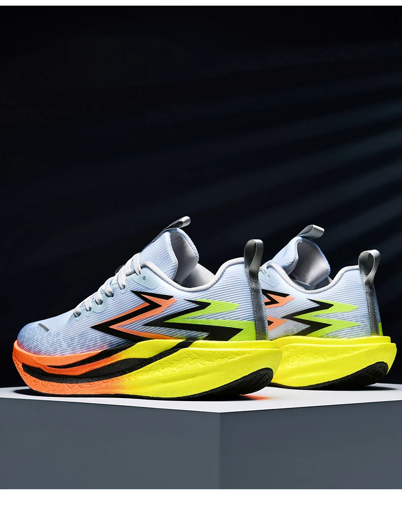 Running Shoes Men Marathon Sports Speciality Carbon Board Breathable Lightweight Women's Comfortable Athletic Stability Sneakers