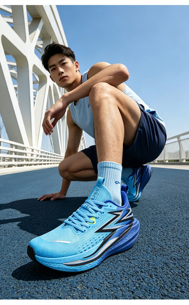 Running Shoes Men Marathon Sports Speciality Carbon Board Breathable Lightweight Women's Comfortable Athletic Stability Sneakers