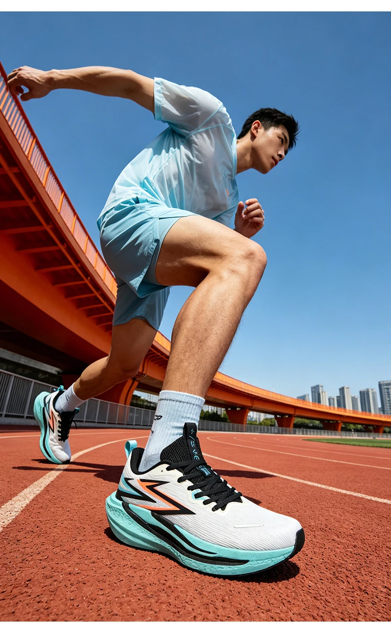 Running Shoes Men Marathon Sports Speciality Carbon Board Breathable Lightweight Women's Comfortable Athletic Stability Sneakers