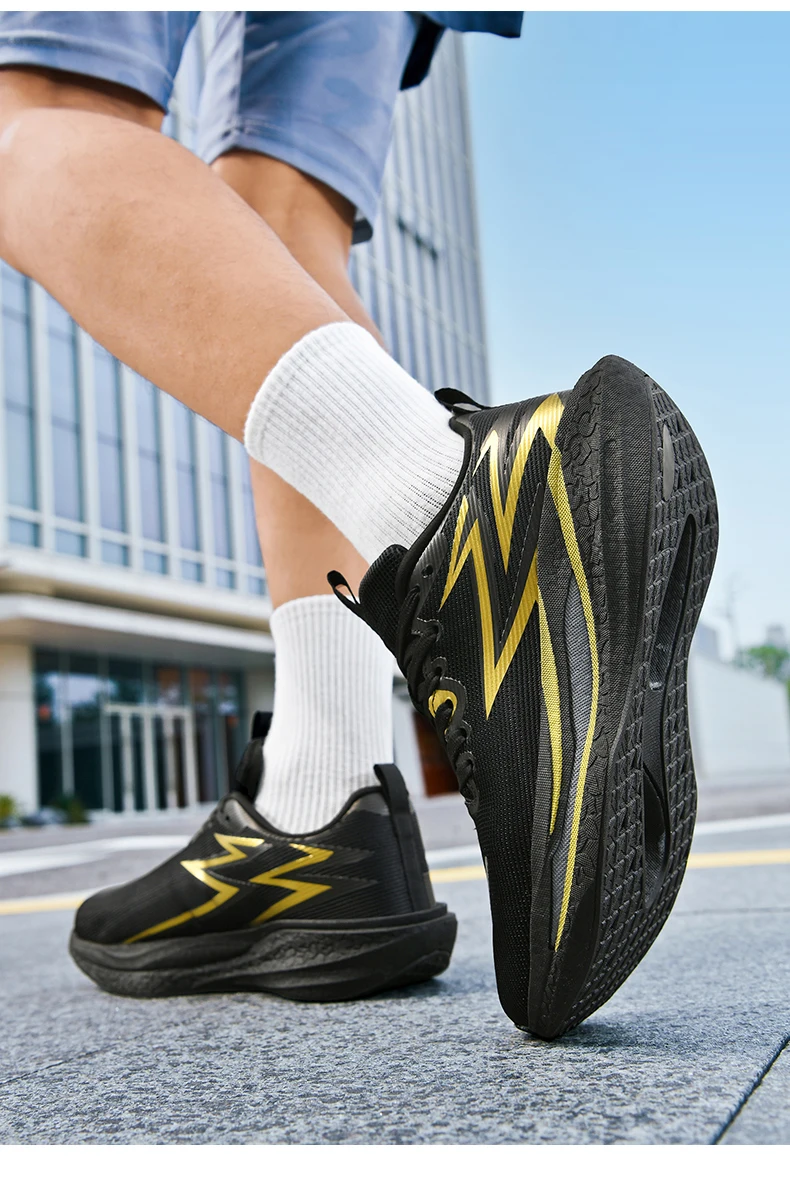 Running Shoes Men Marathon Sports Speciality Carbon Board Breathable Lightweight Women's Comfortable Athletic Stability Sneakers