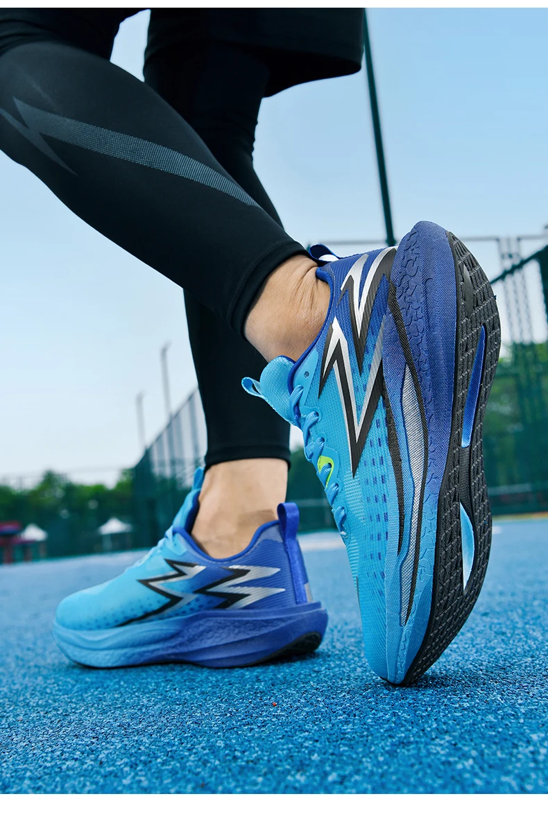 Running Shoes Men Marathon Sports Speciality Carbon Board Breathable Lightweight Women's Comfortable Athletic Stability Sneakers