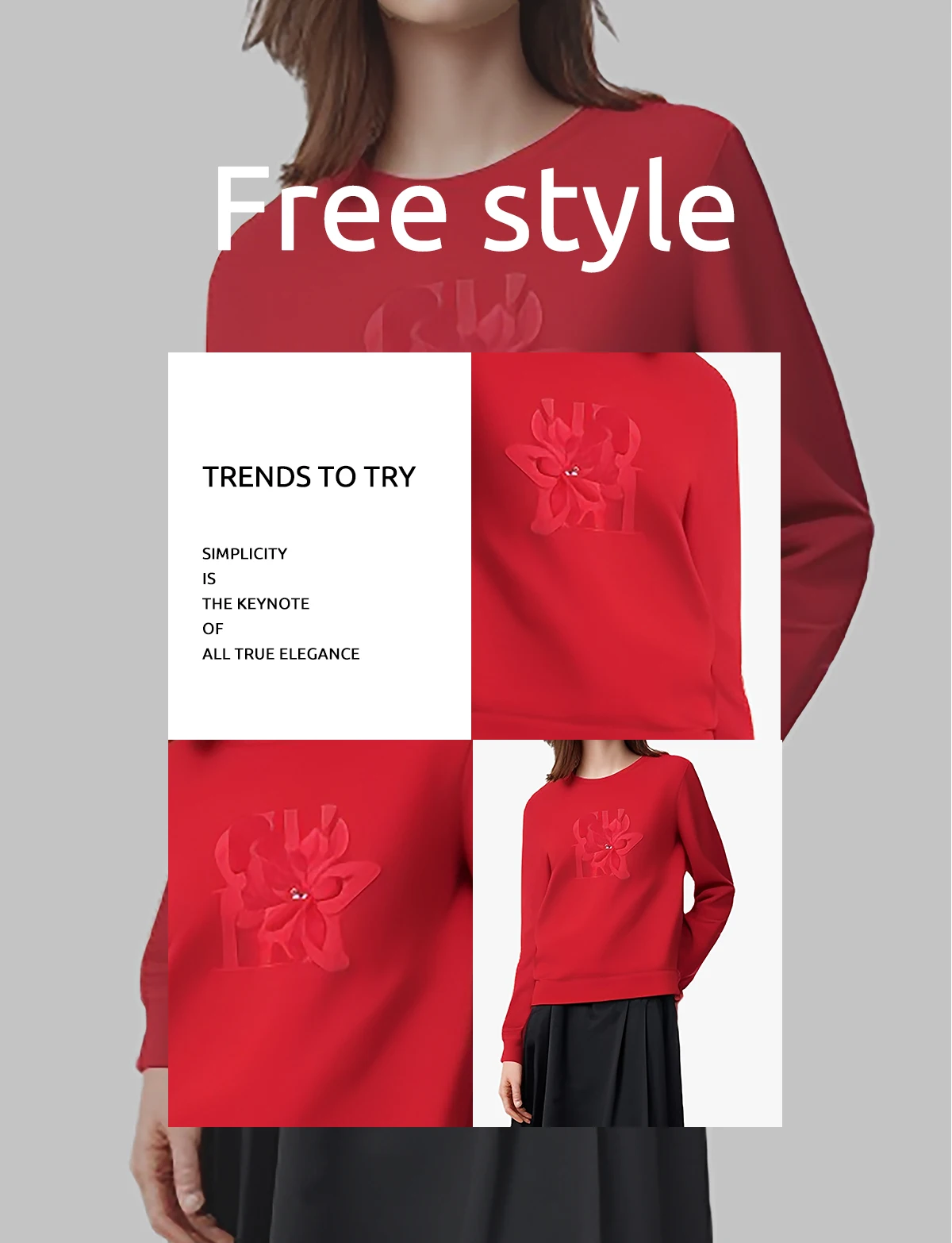CHCH Spring Autumn New Women's Sweatshirts Coats Clothes Tops Clothing Hooded Long Sleeved Round Neck Pullover Top