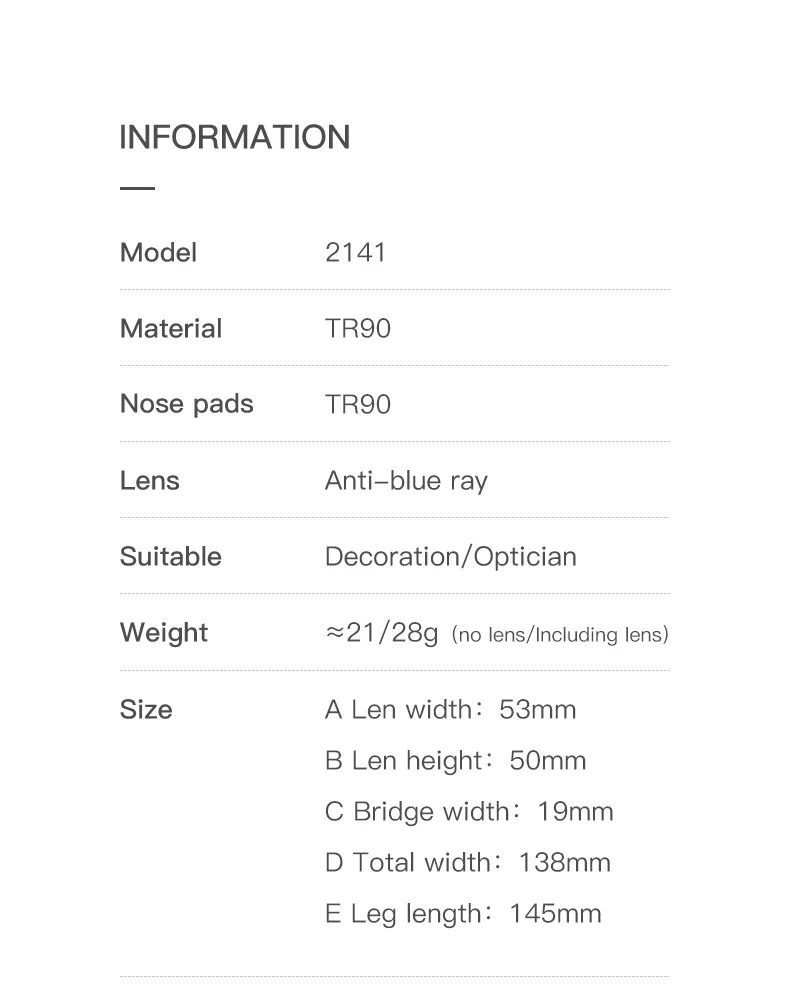 CLLOIO New Fashion Cat Eye Anti Blue Light Reading Glasses For Women Customizable Prescription Myopia Hyperopia Optical Eyewear