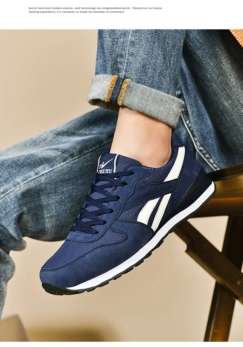 Men Casual Sneakers Lightweight Breathable Fashion Shoes Comfortable Daily Walking Shoes Non Slip Outdoor Street Style