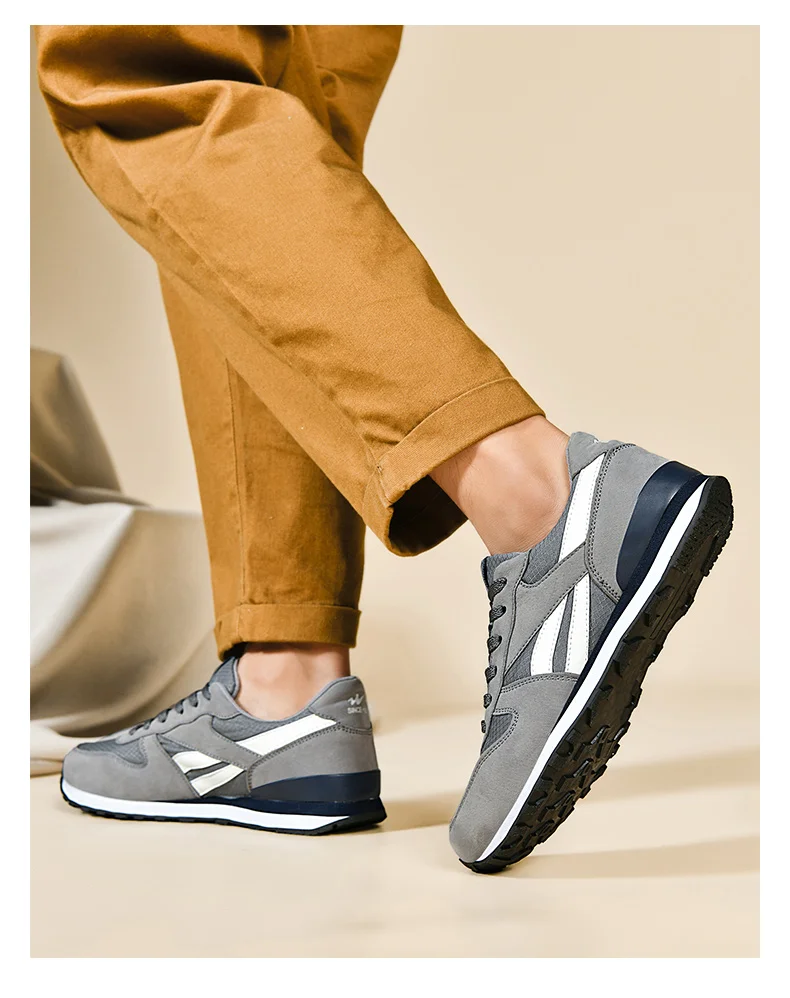 Men Casual Sneakers Lightweight Breathable Fashion Shoes Comfortable Daily Walking Shoes Non Slip Outdoor Street Style