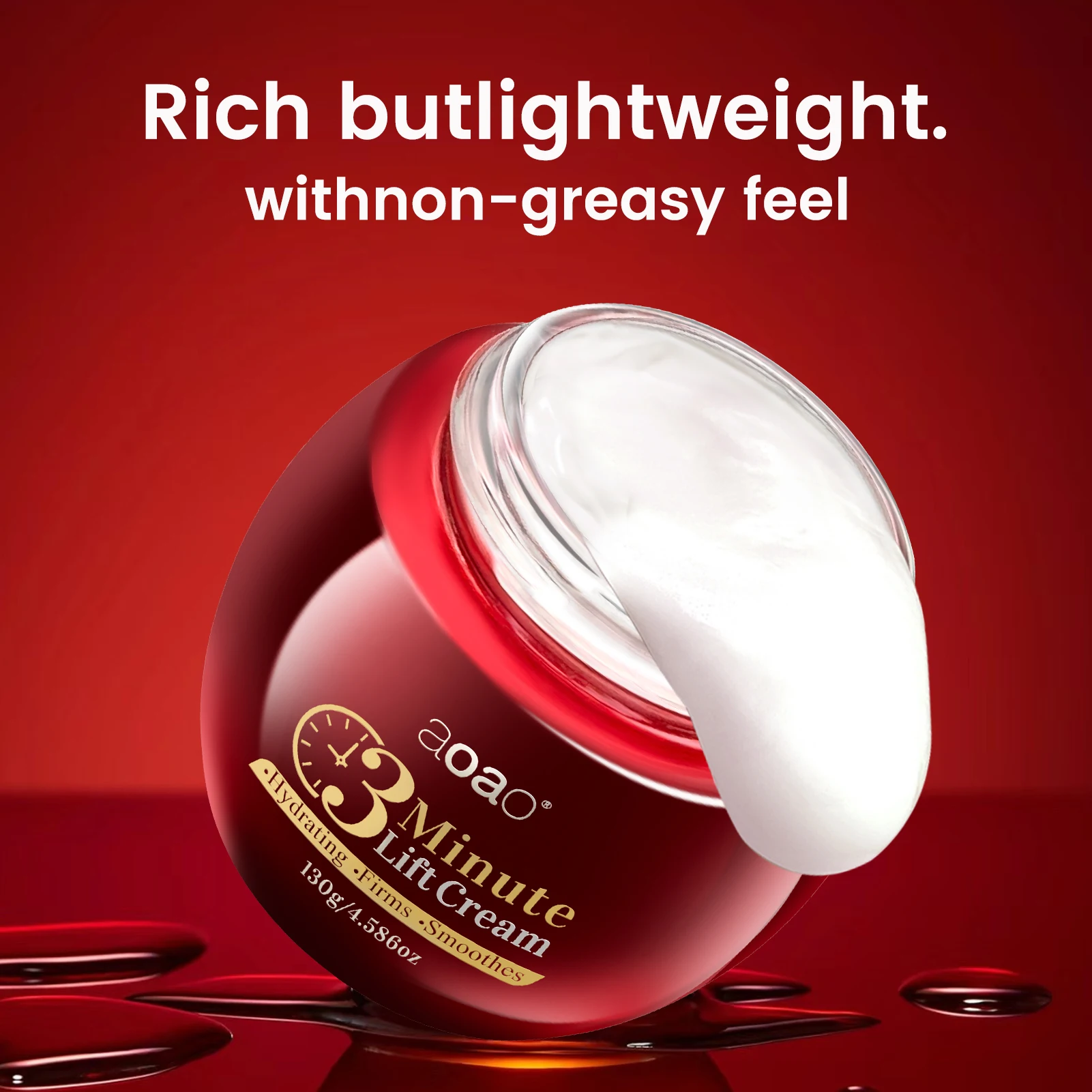 3-Minute Multi-Effect Face Cream with Collagen and Hyaluronic Acid: Nourishing, Firming, Deep Hydration, and Anti-Wrinkle Cream.