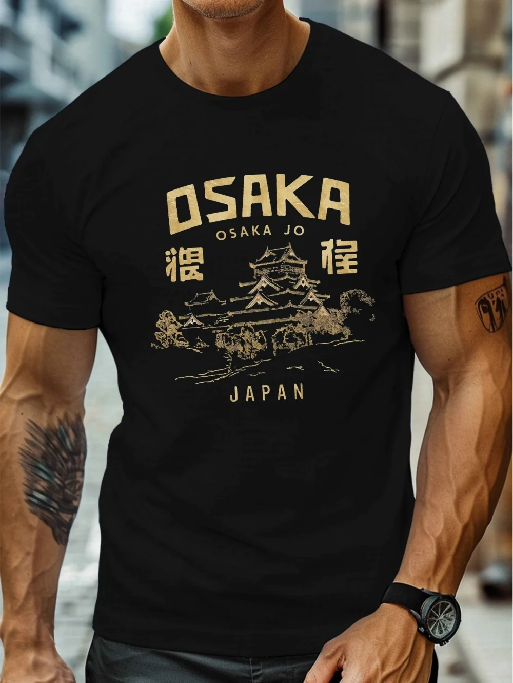 New Summer Men's Japan Tokyo Letter 3D Print T-Shirts Short Sleeves Tee Shirt Oversized Fashion Tops Casual Tees Men's Clothing