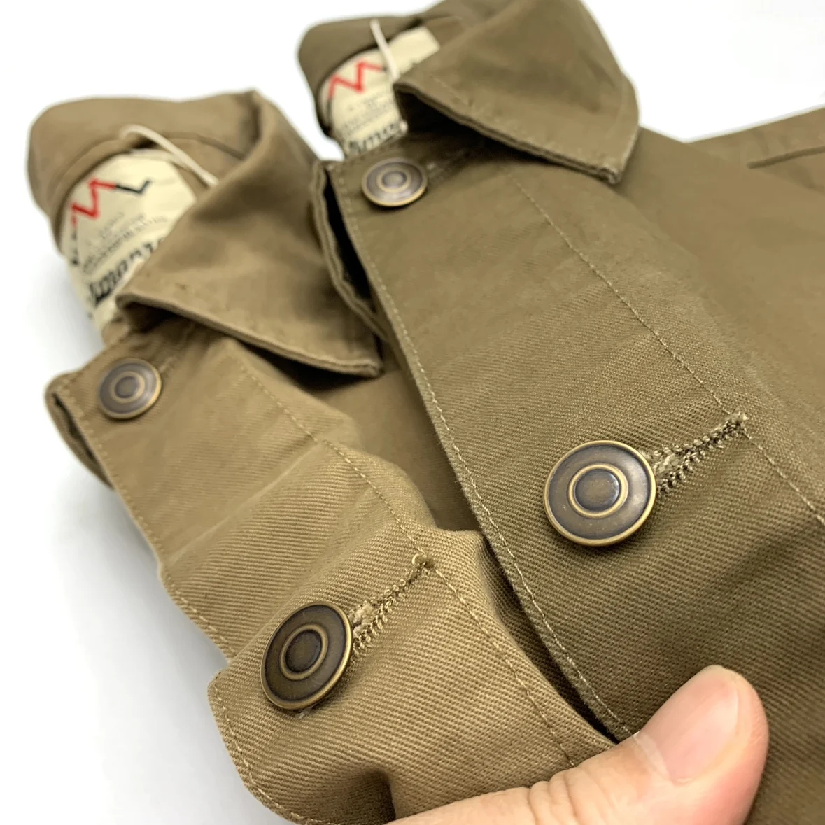 Ami Kaji cotton jacket men's retro workwear European and American autumn and winter lapel American casual short jacket