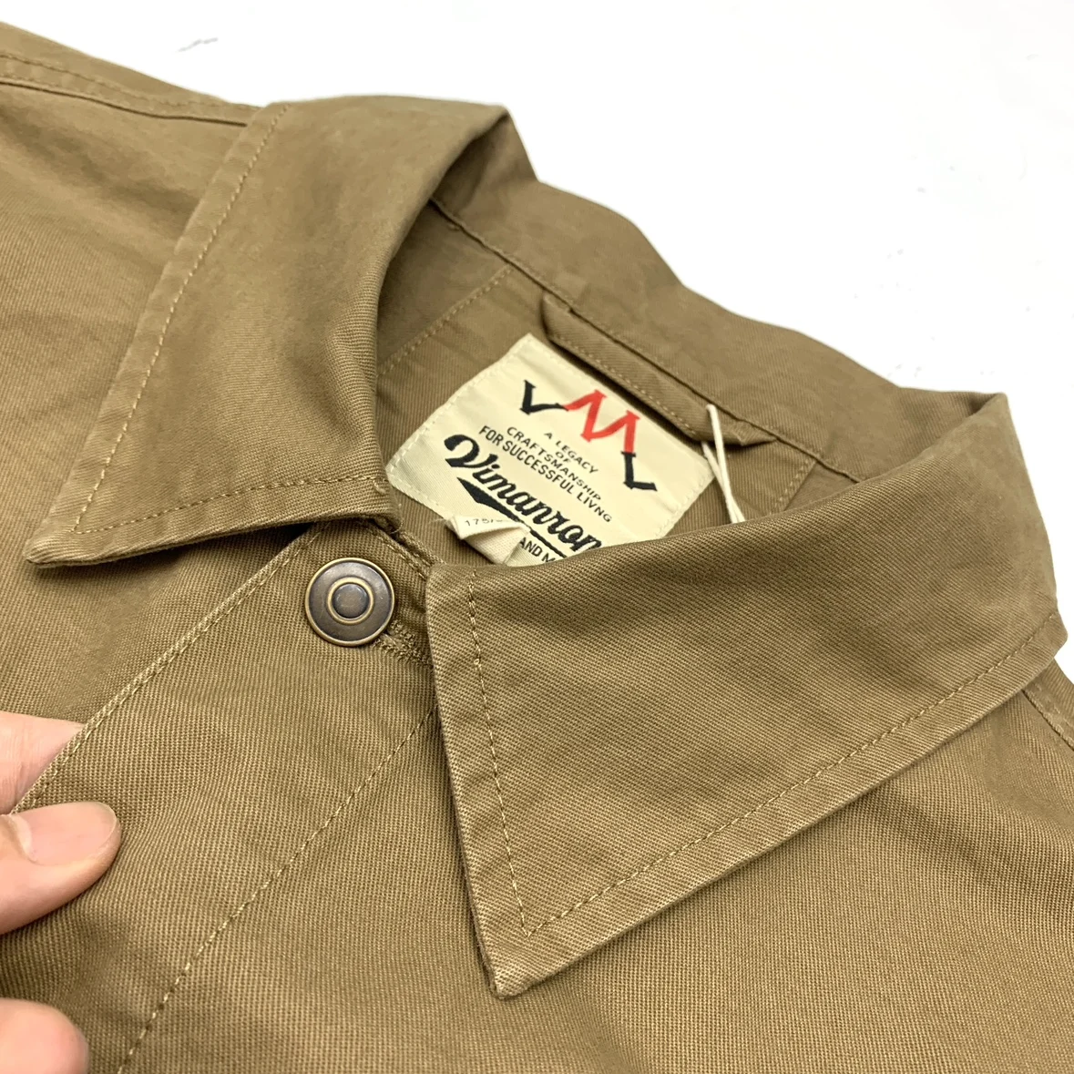 Ami Kaji cotton jacket men's retro workwear European and American autumn and winter lapel American casual short jacket